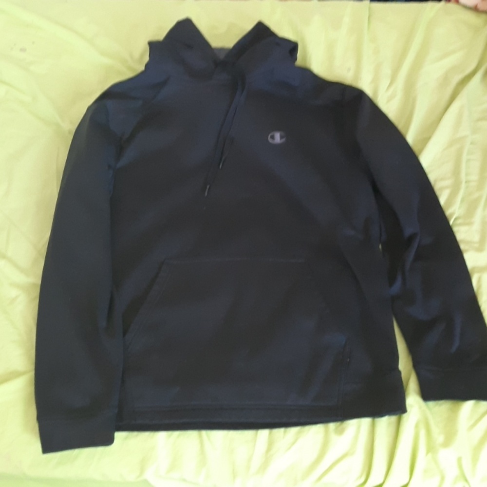 Blqck champion hoodie